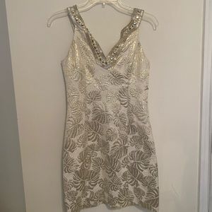 NWT Gold Lilly Dress
